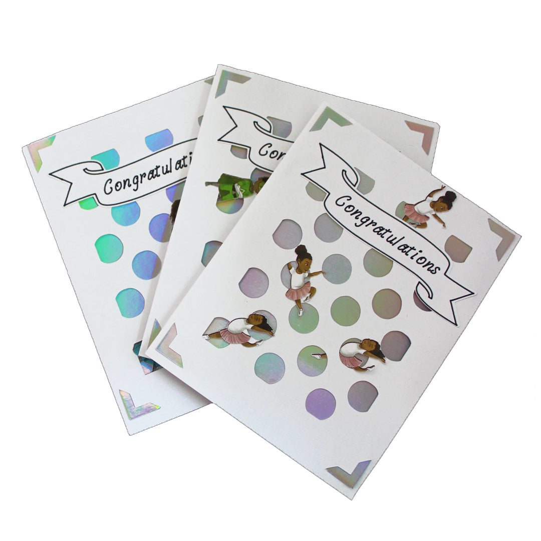 Black Baby greeting card