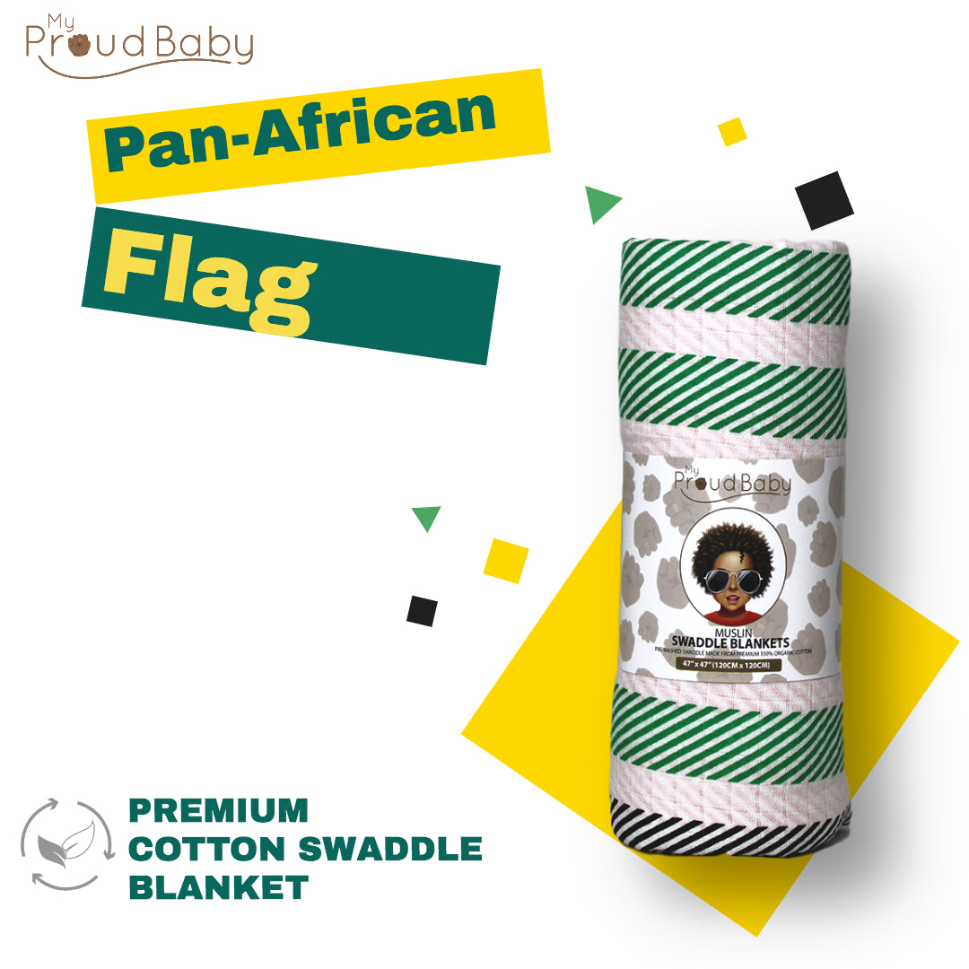 Pan- African Flag Swaddle